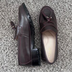 Radley London Selby women's loafers in a brown polished